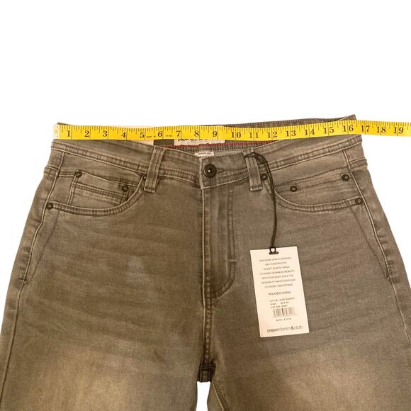 Paper Denim & Cloth Men's Athletic Fit in Gray Wash Size 32x32 NWT - Picture 7 of 11